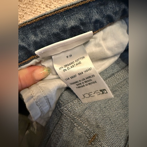 Joe's Jeans The Luna High Rise Straight Ankle Cigarette Jeans Medium Wash 29 - Picture 3 of 6